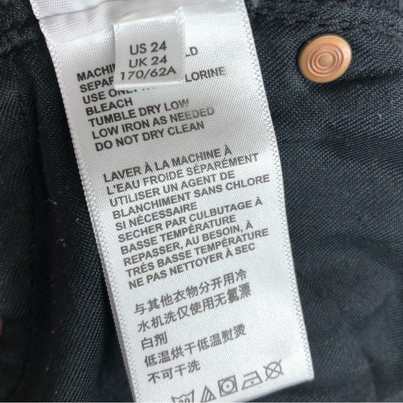 Urban Outfitters BDG A-Line Shorts Washed Black Raw Hem Distressed Short Size 24 - Picture 13 of 16